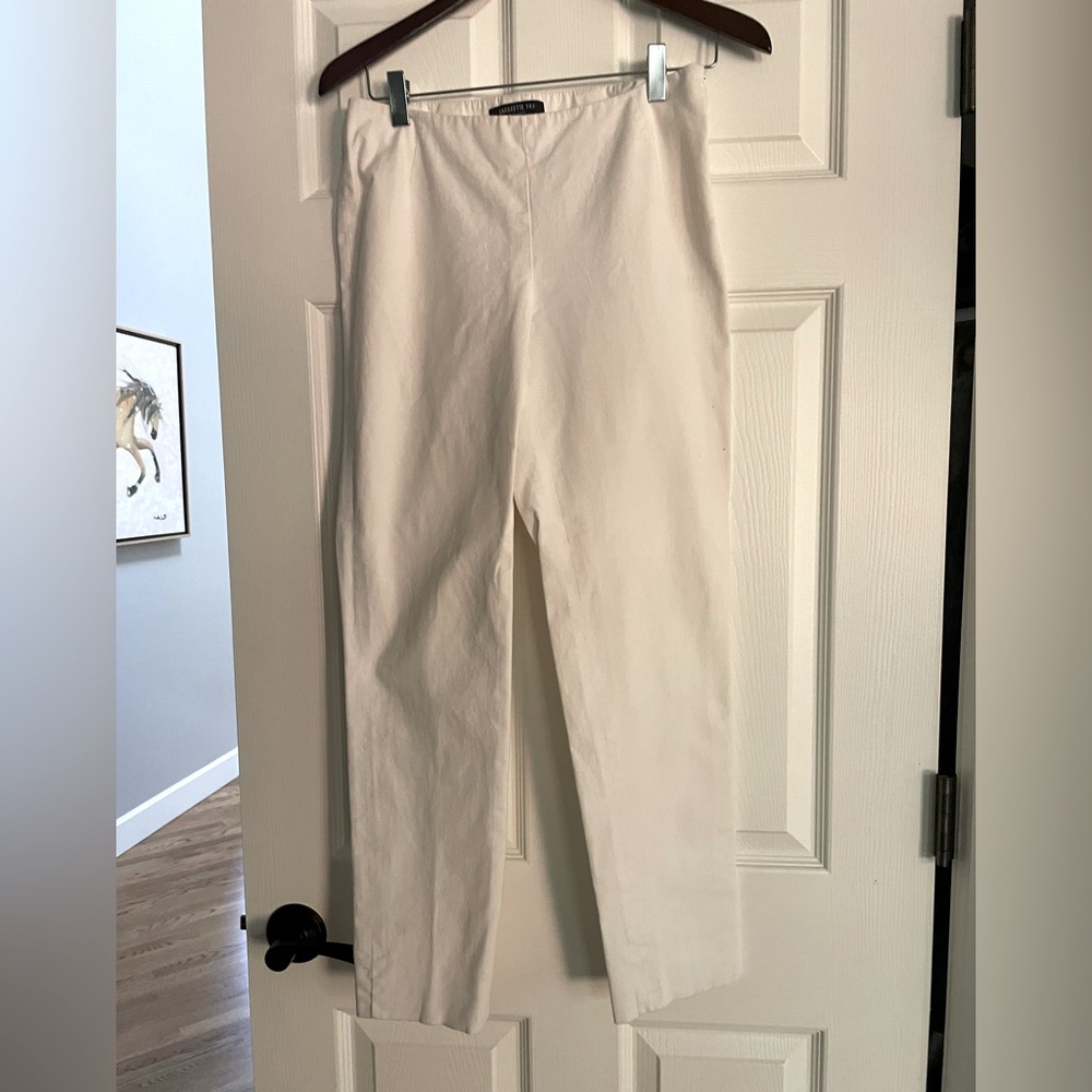 Lafayette 148 New York white pants